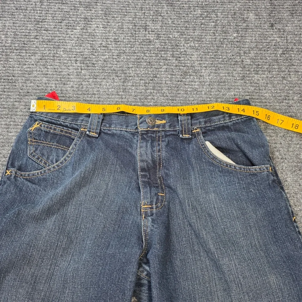 Wrangler Denim Carpenter Shorts Women's Sixe 18 Regular Blue Utility Mid Rise‎